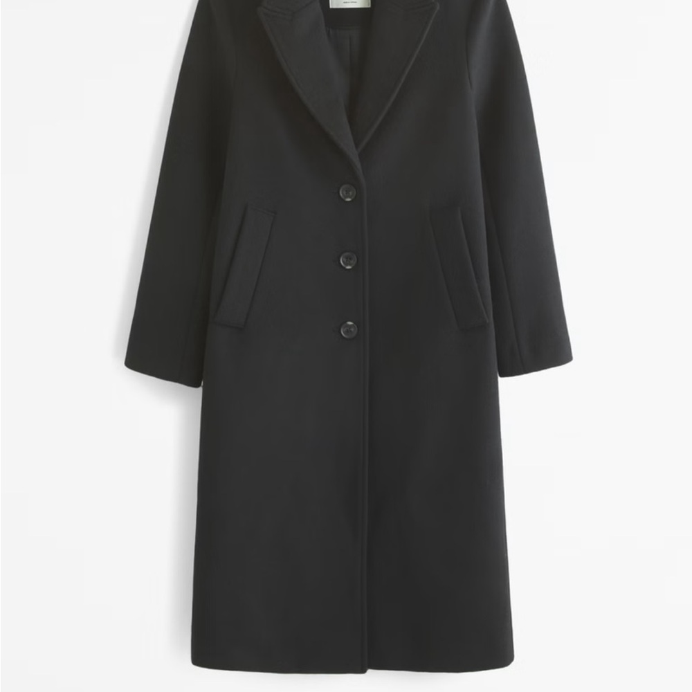 Abercrombie & Fitch Black Coat